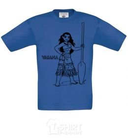 Kids T-shirt Viana royal-blue фото