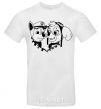 Men's T-Shirt Chase and Skye White фото