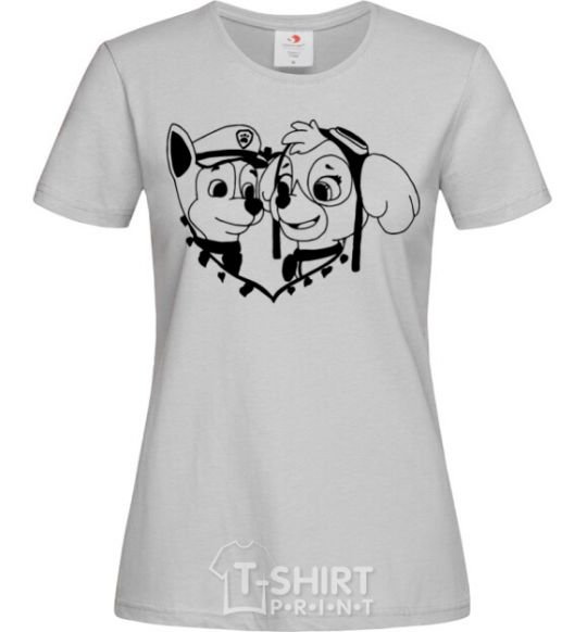 Women's T-shirt Chase and Skye grey фото