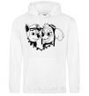 Men`s hoodie Chase and Skye White фото