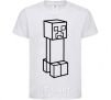 Kids T-shirt Creeper White фото