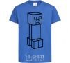 Kids T-shirt Creeper royal-blue фото