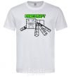 Men's T-Shirt Minecraft spider White фото