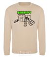 Sweatshirt Minecraft spider sand фото