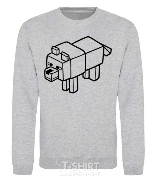 Sweatshirt Dog sport-grey фото