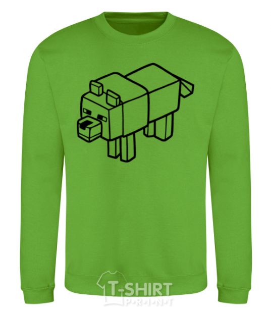 Sweatshirt Dog orchid-green фото