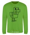 Sweatshirt The Duck of Minecraft orchid-green фото