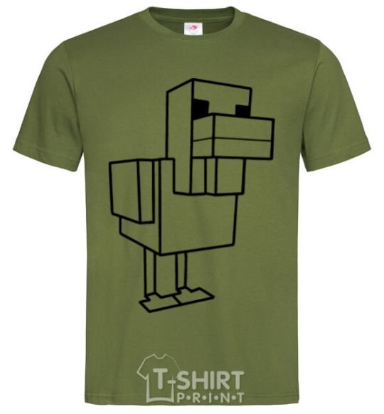 Men's T-Shirt The Duck of Minecraft millennial-khaki фото