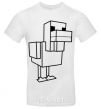 Men's T-Shirt The Duck of Minecraft White фото