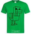 Men's T-Shirt The Duck of Minecraft kelly-green фото