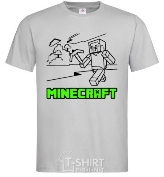 Men's T-Shirt Game grey фото