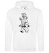 Men`s hoodie Lord Garmadon White фото