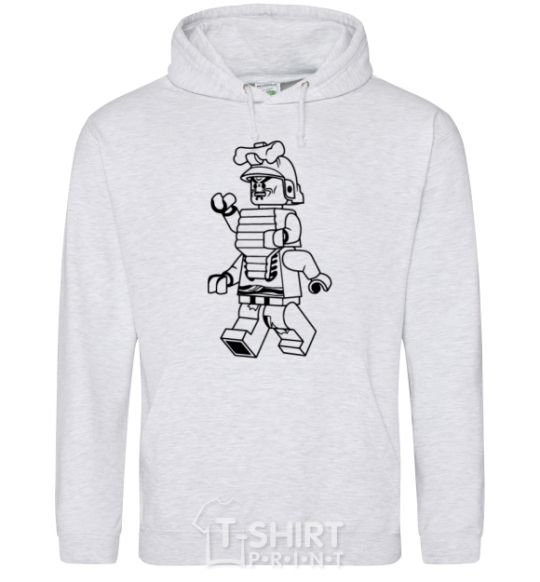 Men`s hoodie Lord Garmadon sport-grey фото