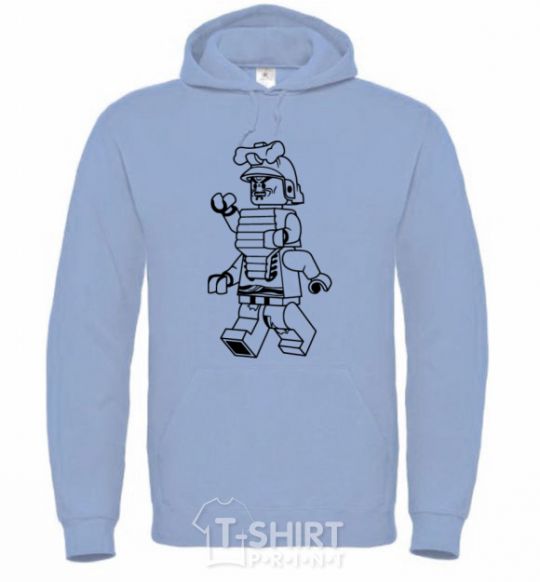 Men`s hoodie Lord Garmadon sky-blue фото