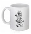 Ceramic mug Lord Garmadon White фото