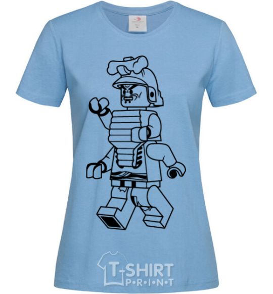 Women's T-shirt Lord Garmadon sky-blue фото