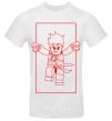 Men's T-Shirt Kai framed White фото