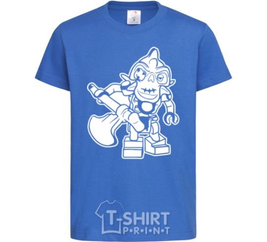 Kids T-shirt Nuskal royal-blue фото