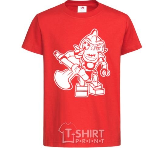 Kids T-shirt Nuskal red фото