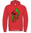 Men`s hoodie Darnado bright-red фото