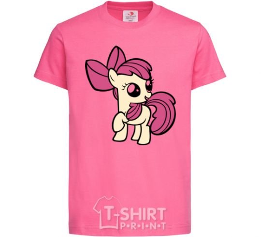 Kids T-shirt Apple Bloom heliconia фото