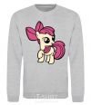 Sweatshirt Apple Bloom sport-grey фото