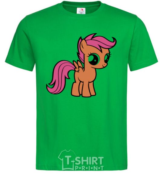 Men's T-Shirt Scootaloo kelly-green фото