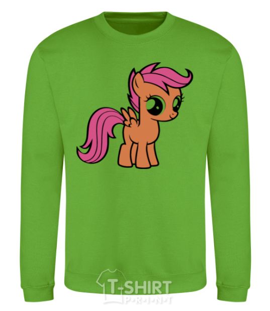 Sweatshirt Scootaloo orchid-green фото