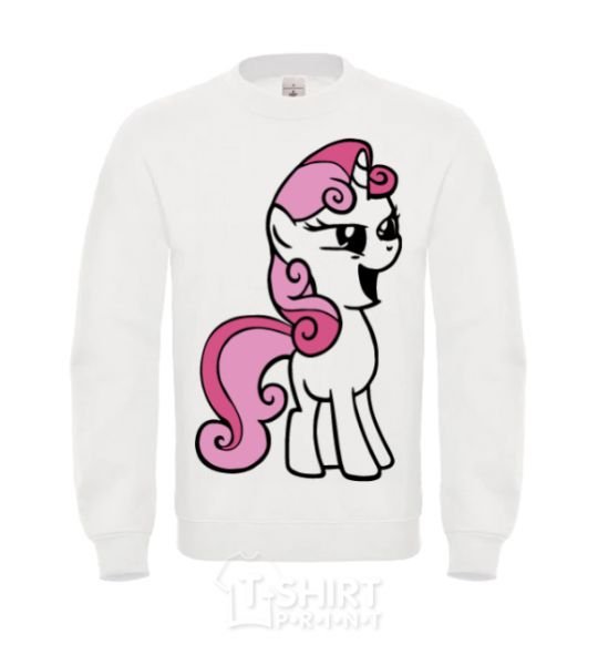 Sweatshirt Baby Belle White фото