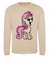 Sweatshirt Baby Belle sand фото