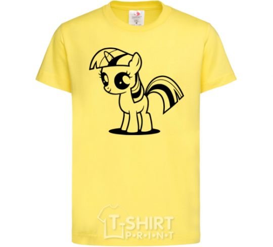 Детская футболка Искорка Лимонный фото
