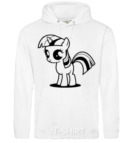 Men`s hoodie Sparkle White фото