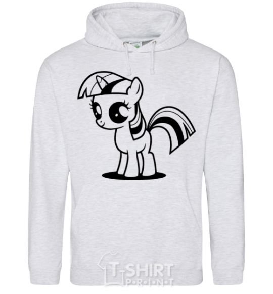 Men`s hoodie Sparkle sport-grey фото