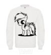 Sweatshirt Rainbow Dash V.1 White фото