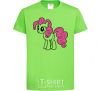 Kids T-shirt Pinky Pie orchid-green фото