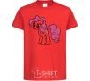 Kids T-shirt Pinky Pie red фото