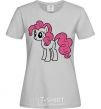 Women's T-shirt Pinky Pie grey фото