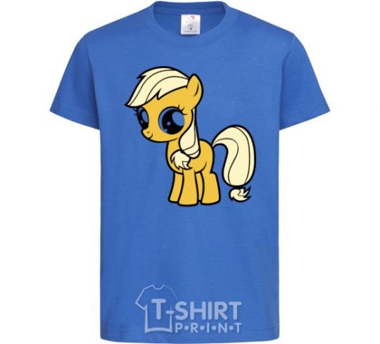 Kids T-shirt Little Apple Jack royal-blue фото