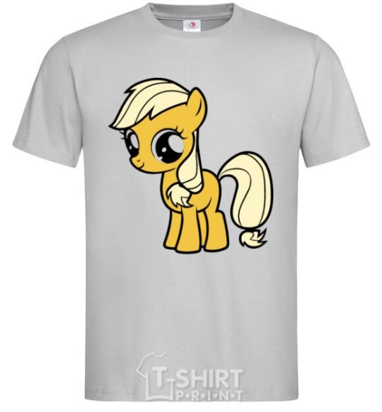 Men's T-Shirt Little Apple Jack grey фото