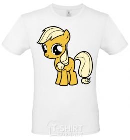 Men's T-Shirt Little Apple Jack White фото