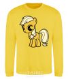 Sweatshirt Little Apple Jack yellow фото