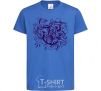 Kids T-shirt My little pony print royal-blue фото