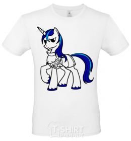 Men's T-Shirt Shining Armor White фото