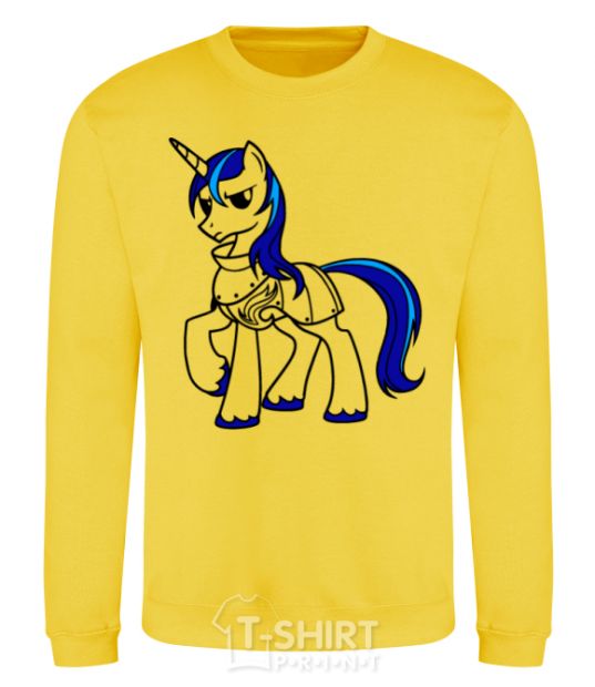 Sweatshirt Shining Armor yellow фото