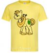 Мужская футболка Большой Макинтош Лимонный фото