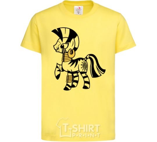 Kids T-shirt Zecora cornsilk фото