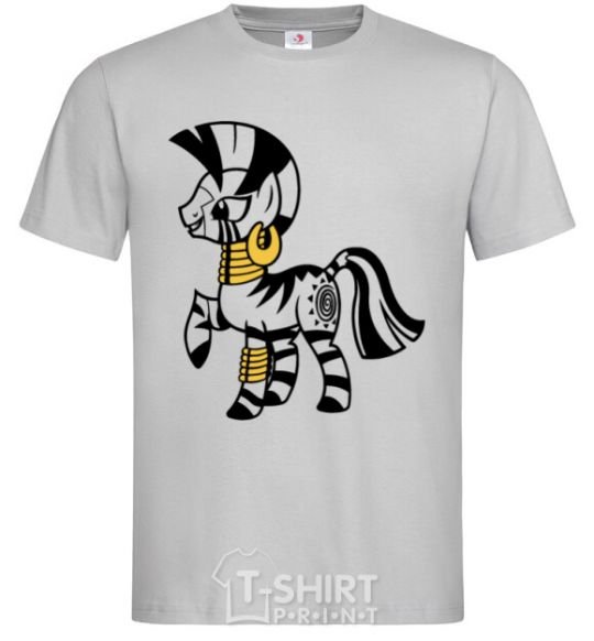 Men's T-Shirt Zecora grey фото