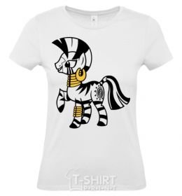 Women's T-shirt Zecora White фото