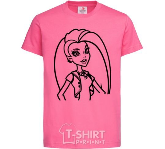 Kids T-shirt Monster High Venus McFlytrap heliconia фото