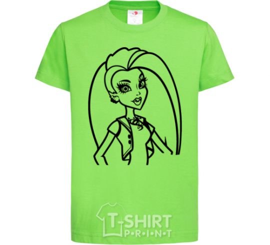 Kids T-shirt Monster High Venus McFlytrap orchid-green фото